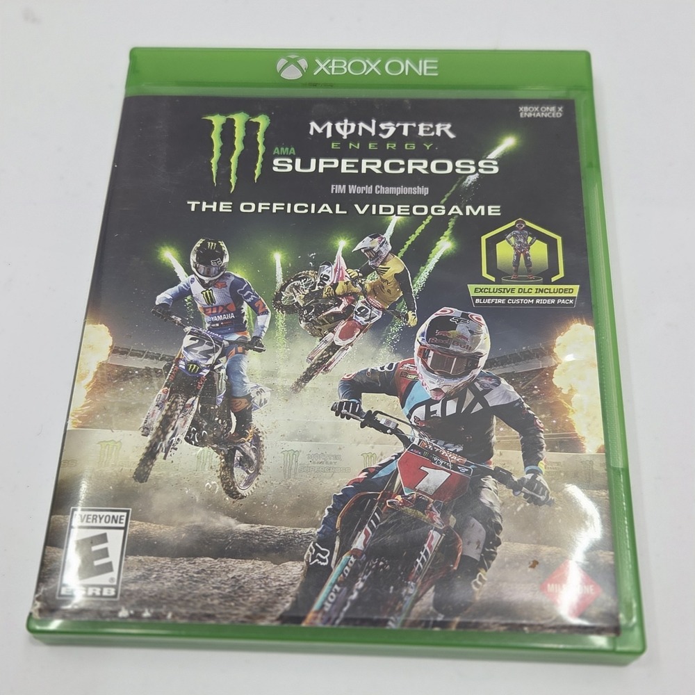 Monster Energy Supercross The Official Videogame Xbox One Inserts Milestone